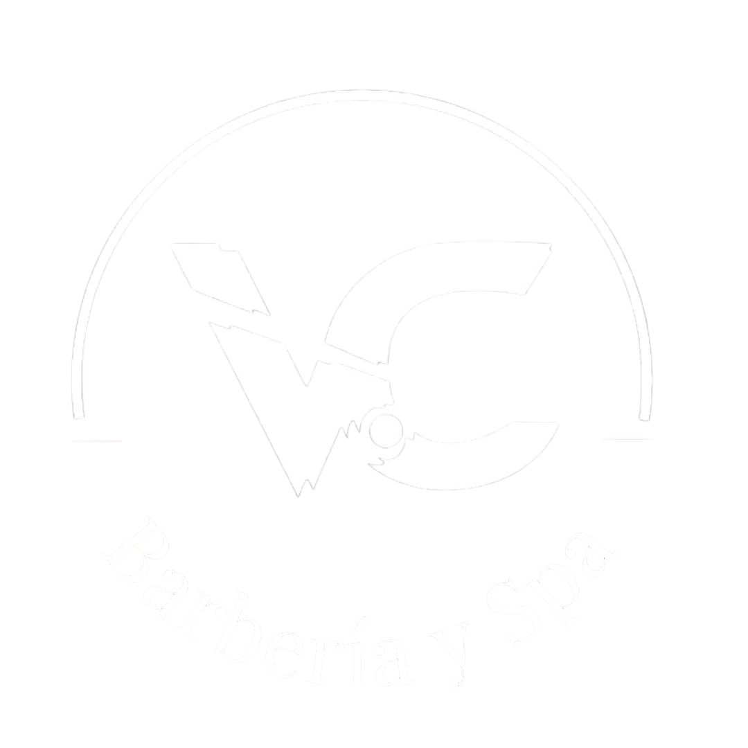 Barbería y Spa — monograma VC